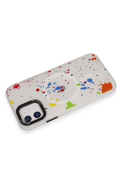 Joko Apple iPhone 11 Colorful Magsafe Kapak - Şeffaf
