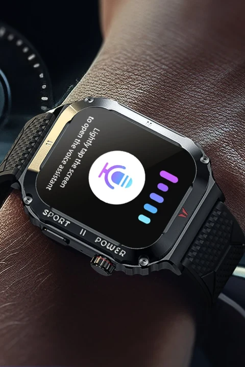 Joko OD3 2.1 inç IPS Ekran IP68 Su Geçirmez Konuşma ve NFC Özellikli Akıllı Saat - Siyah