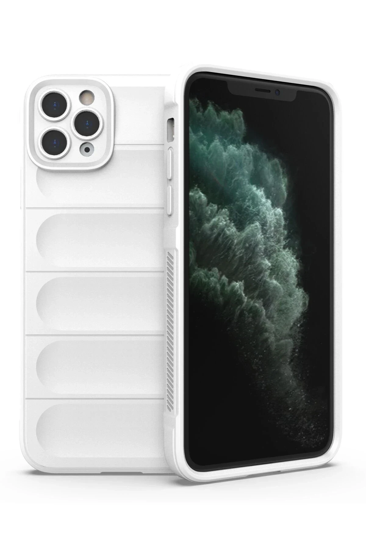 uryport Apple iPhone 11 Pro Kılıf Optimum Silikon - Krem