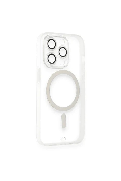 uryport Apple iPhone 14 Pro Max Kılıf Grand Magneticsafe Kapak - Şeffaf