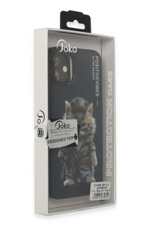 Joko Apple iPhone 11 Fun Magsafe Kapak - Beyaz