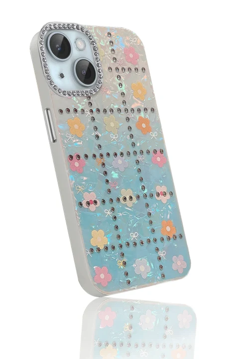 uryport Apple iPhone 14 Deco Desenli Kapak - Desen 1
