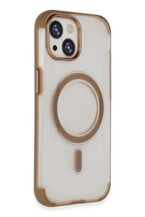 Joko Apple iPhone 15 Hilton Magsafe Kapak - Gold