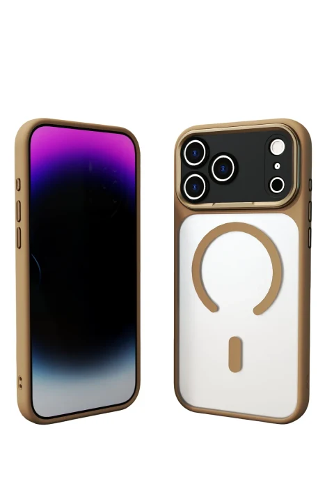 Joko Apple iPhone 17 Pro Max Hazar Magsafe Kapak - Gold