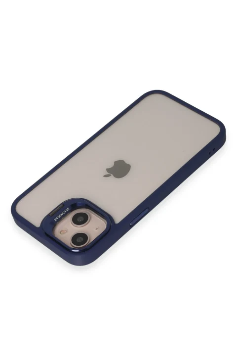 Joko Apple iPhone 15 Kılıf Roblox Lens Standlı Kapak - Lacivert