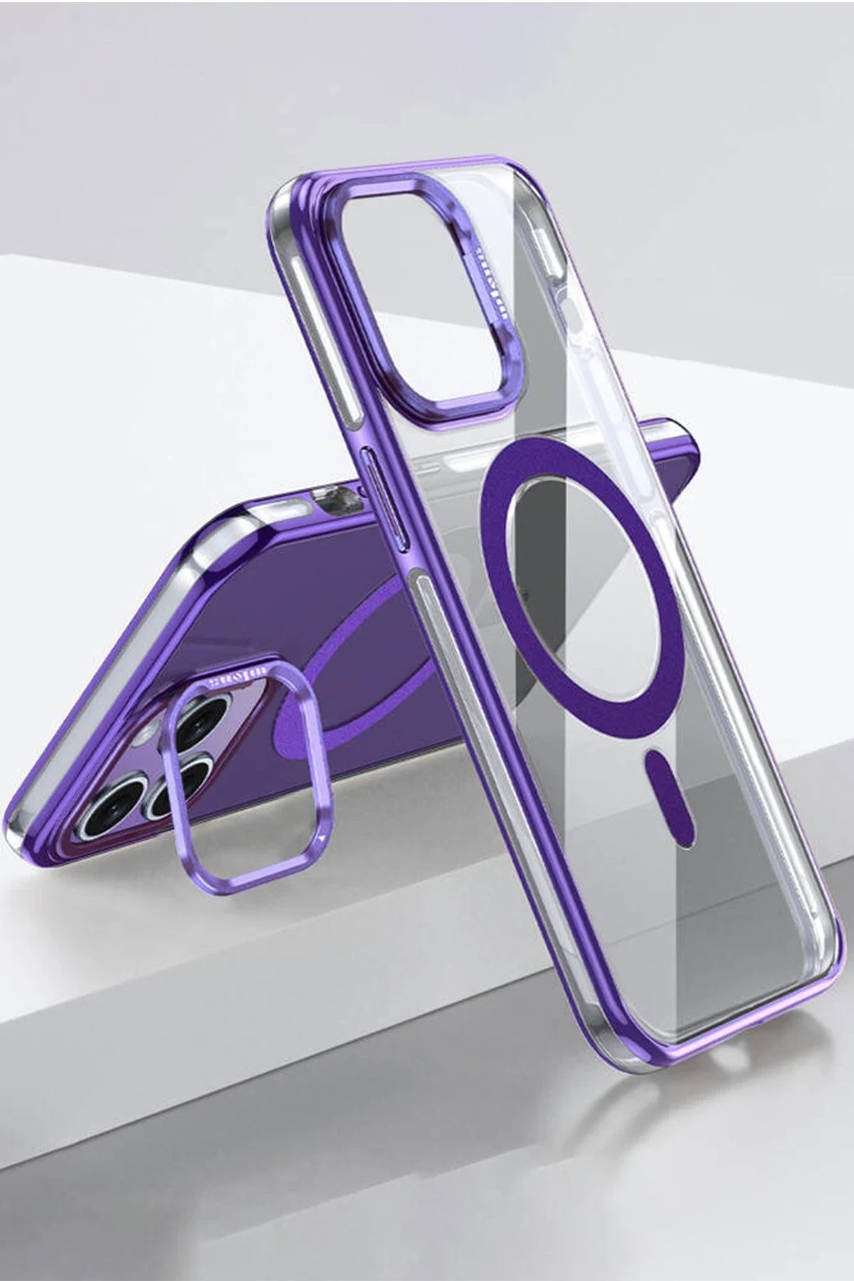 Joko Apple iPhone 14 Pro Max Drop Magsafe Kapak - Derin Mor