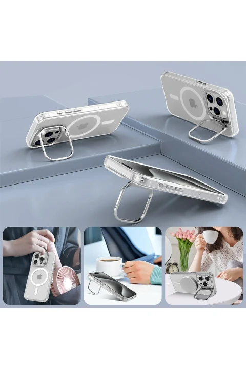 Joko Apple iPhone 16 Pro Max Armor Magsafe Kapak - Siyah