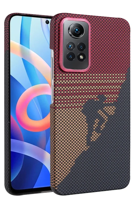 uryport Xiaomi Redmi Note 12 Pro 4G Vega Magsafe Kapak - Kırmızı