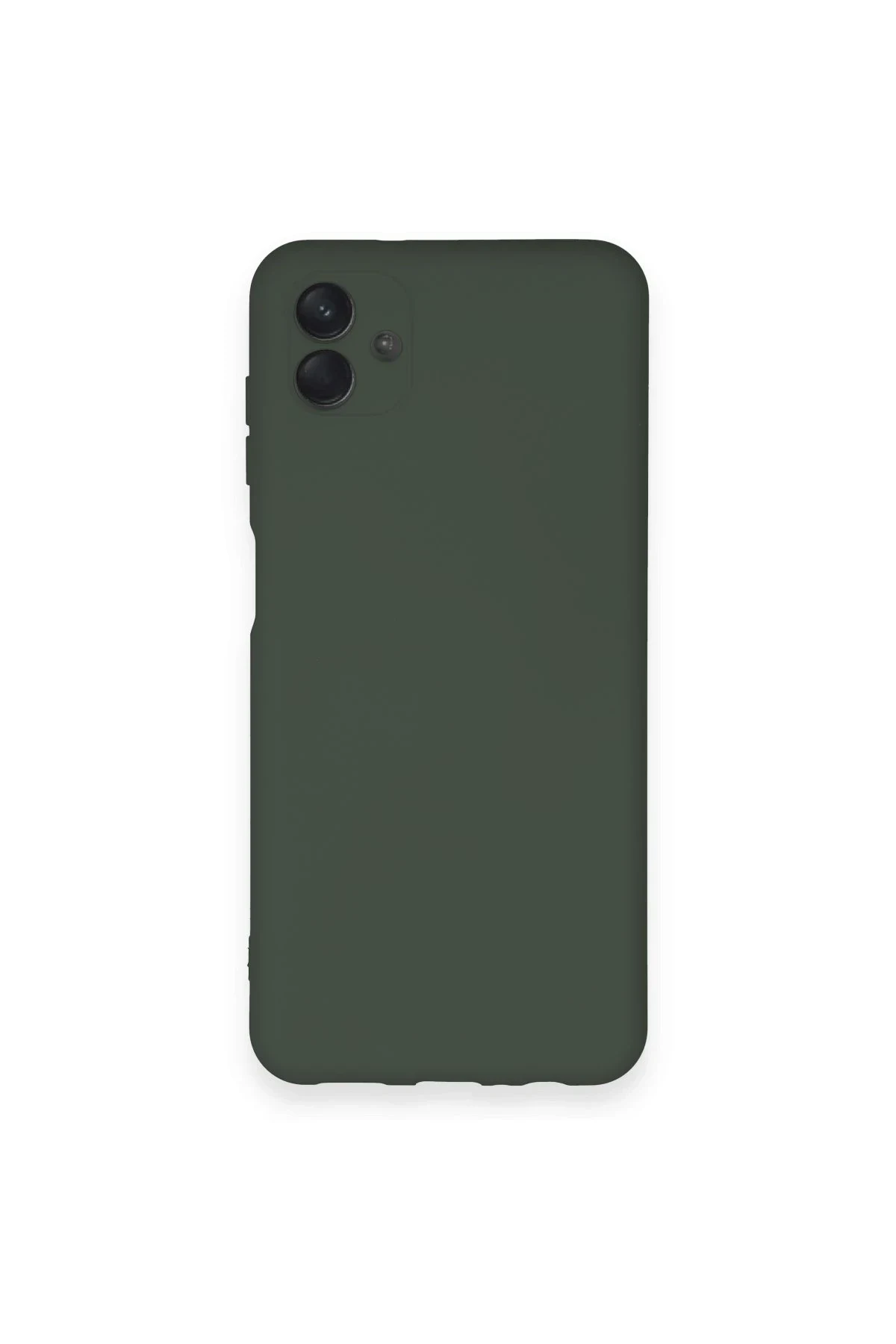 uryport Samsung Galaxy A04 Kılıf Nano içi Kadife Silikon - Koyu Yeşil