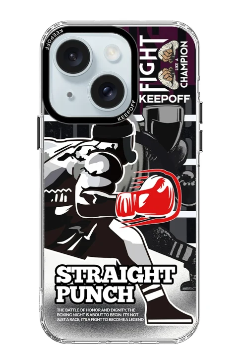 Keep Off Apple iPhone 15 Arena Fighting Magsafe Kapak - Duel