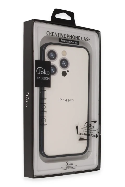 Joko Apple iPhone 14 Pro Max Land Bumper Koruma Kapak - Titan Gri