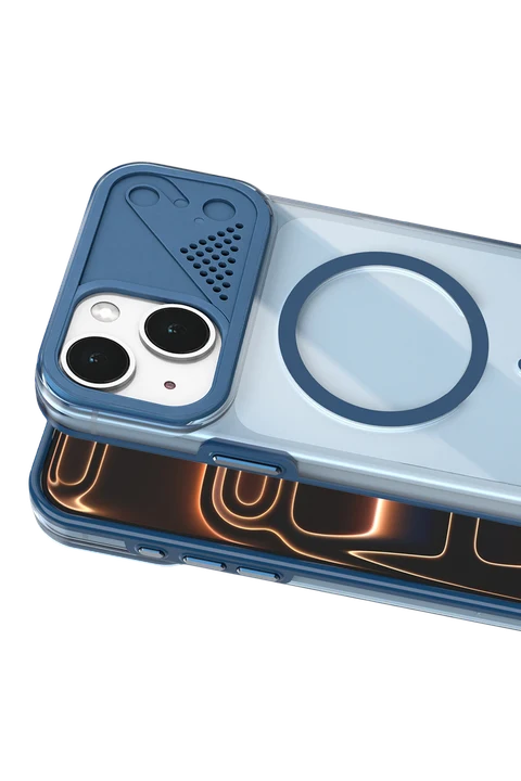 Joko Apple iPhone 15 Zinko Magsafe Kapak - Lacivert