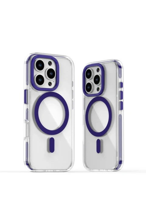 Joko Apple iPhone 16 Pro Max Bella Magsafe Kapak - Mavi