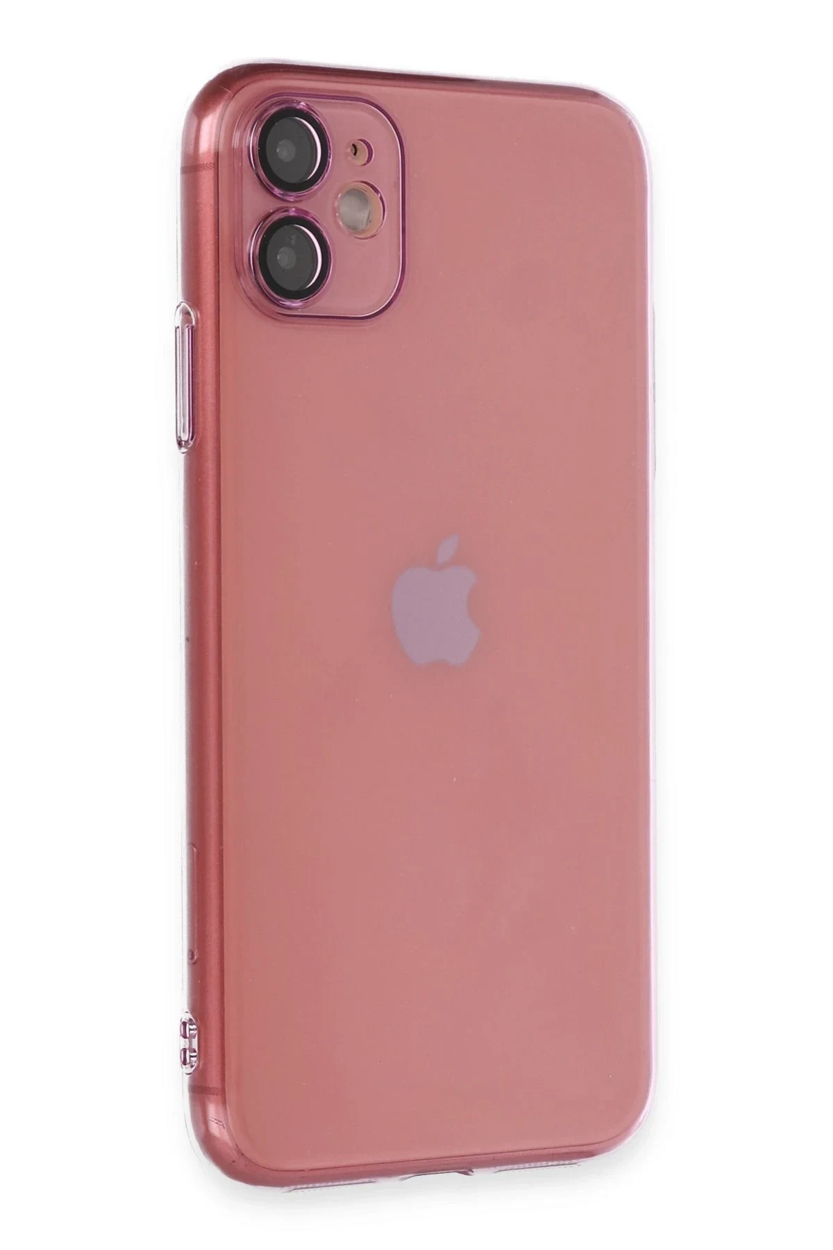 uryport Apple iPhone 11 Kılıf Armada Lensli Kapak - Rose Gold