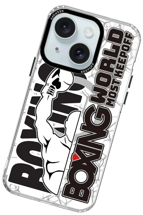 Keep Off Apple iPhone 15 Arena Fighting Magsafe Kapak - Win