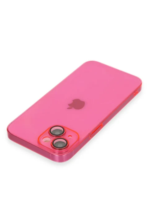 uryport Apple iPhone 14 Kılıf Armada Lensli Kapak - Pembe