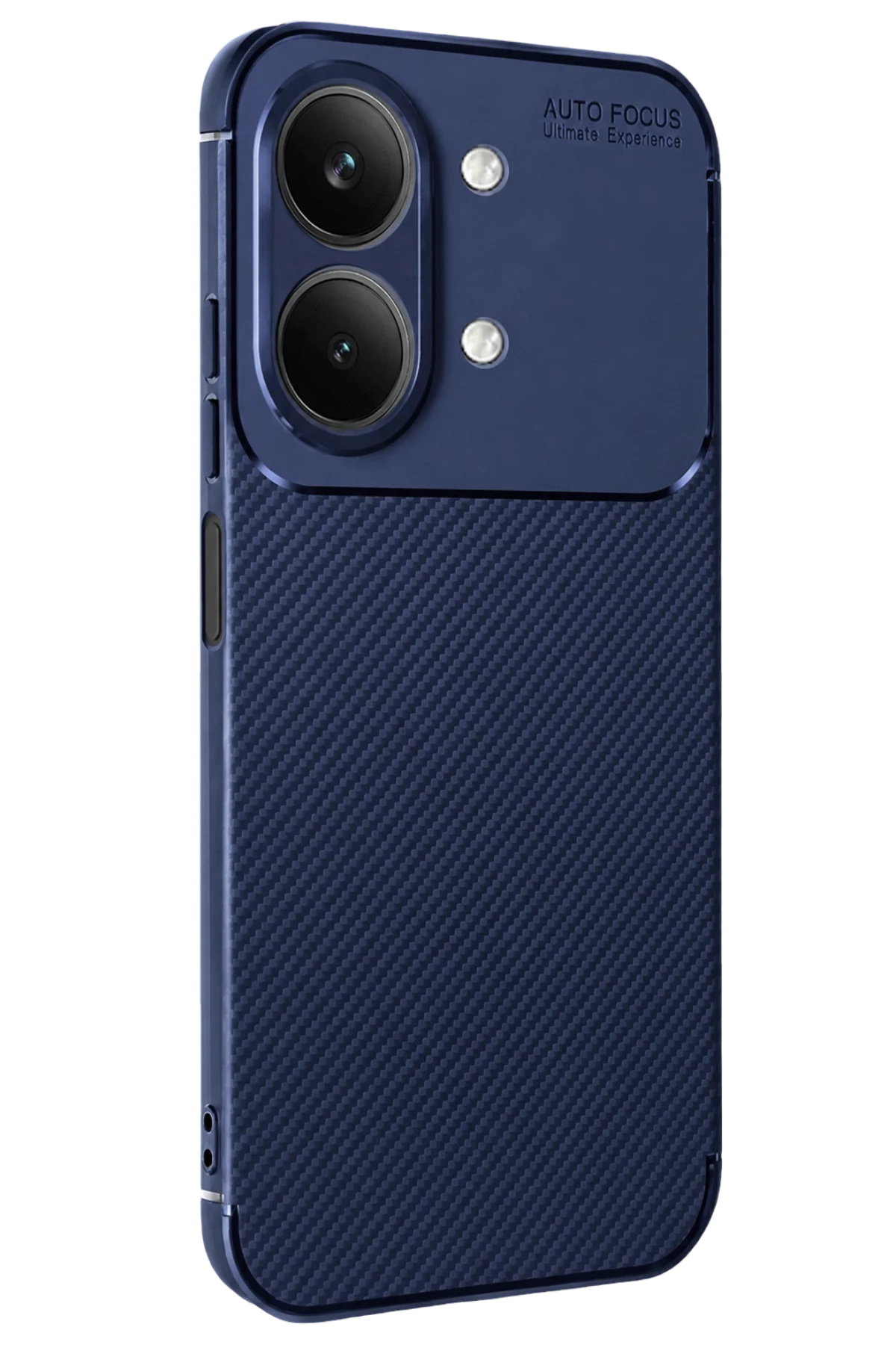 uryport Vivo Y05 Auto Focus Karbon Kapak - Lacivert