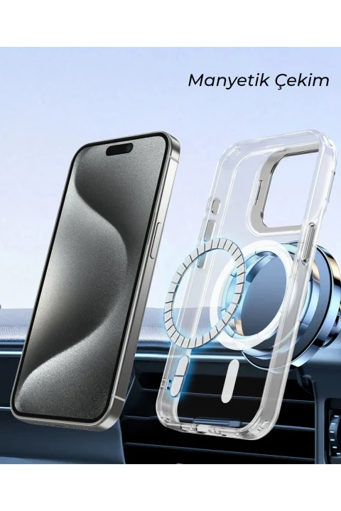 Joko Apple iPhone 16 Pro Armor Magsafe Kapak - Siyah