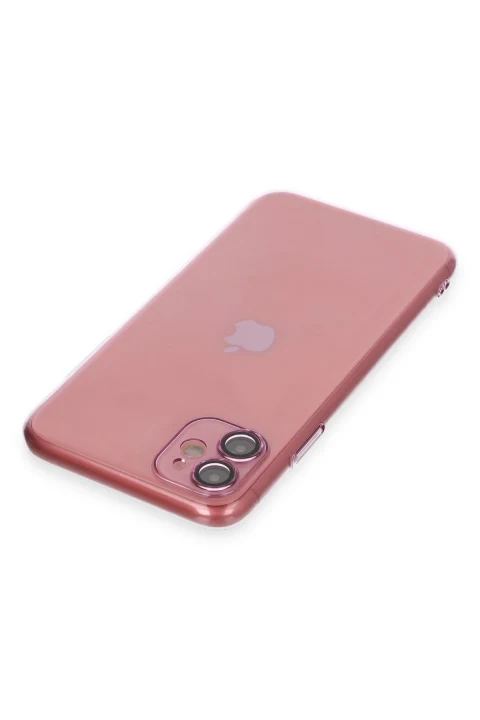 uryport Apple iPhone 11 Kılıf Armada Lensli Kapak - Rose Gold