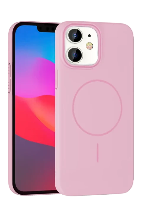 Joko Apple iPhone 11 Broş Magsafe Kapak - Pembe