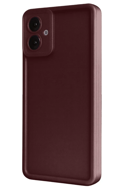 uryport Samsung Galaxy A07 4G Viera Silikon - Bordo