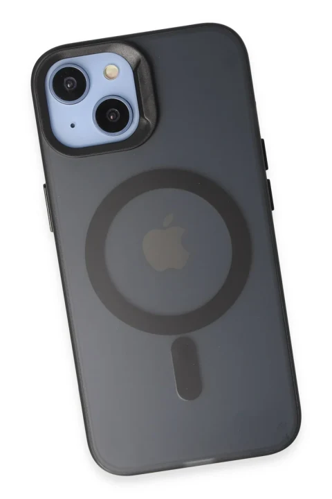 Joko Apple iPhone 15 Kılıf Mateks Magsafe Kapak - Siyah