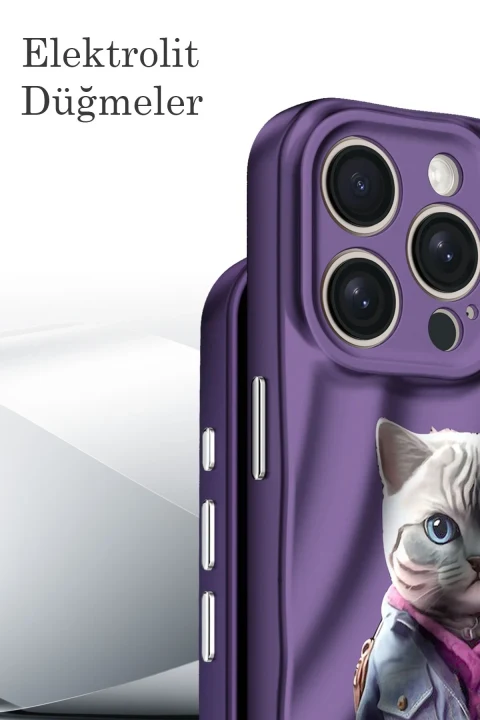uryport Apple iPhone 13 Pro Max Kılıf Crew Desenli Kapak - Kız Kulesi