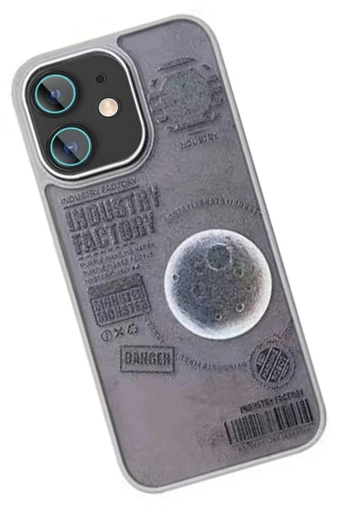 Movenchy Apple iPhone 11 Terra Desenli Kapak - Siyah - 2
