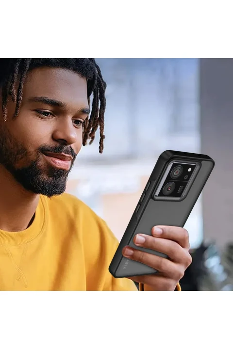 uryport Xiaomi Mi 13T Kılıf Elegant Kapak - Lacivert