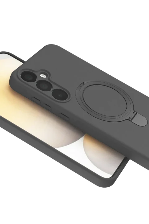 uryport Samsung Galaxy A55 5G Regal Magsafe Standlı Kapak - Titan Gri