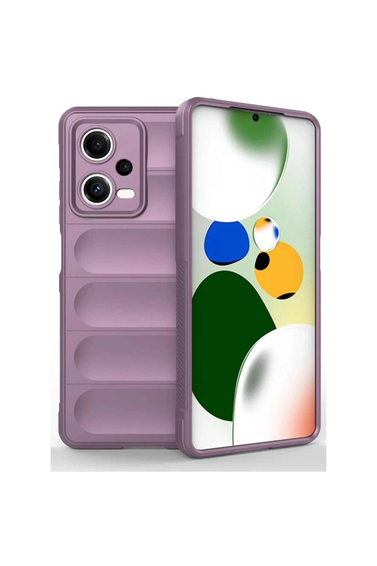 uryport Xiaomi Poco X5 Pro 5G Kılıf Optimum Silikon - Mor