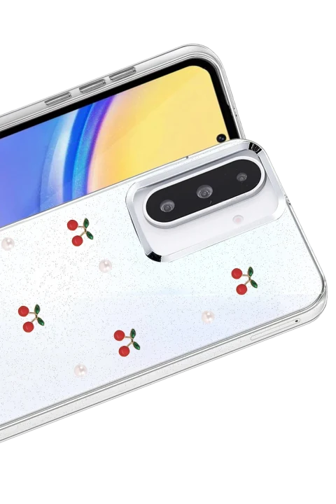 uryport Samsung Galaxy A36 Fiyonk Desenli Kapak - Desen 9