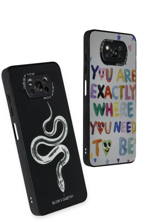 uryport Xiaomi Pocophone X3 Kılıf Mirror Desenli Kapak - Mirror - 13