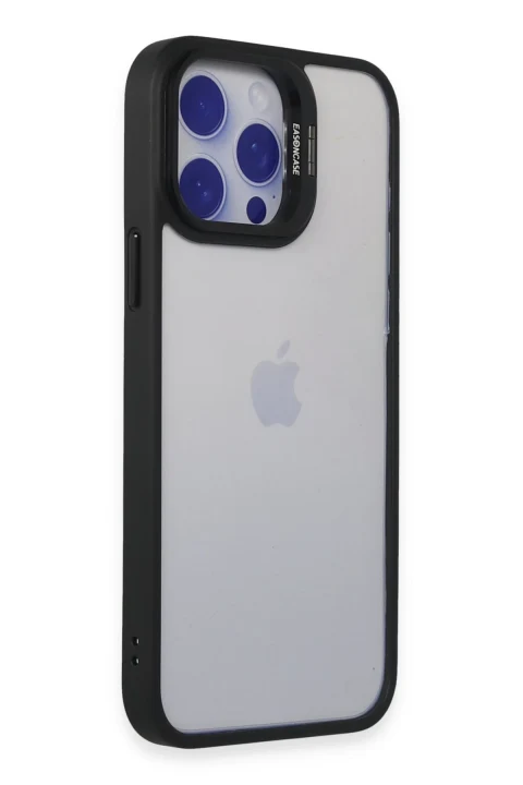 Joko Apple iPhone 13 Pro Max Kılıf Roblox Lens Standlı Kapak - Siyah