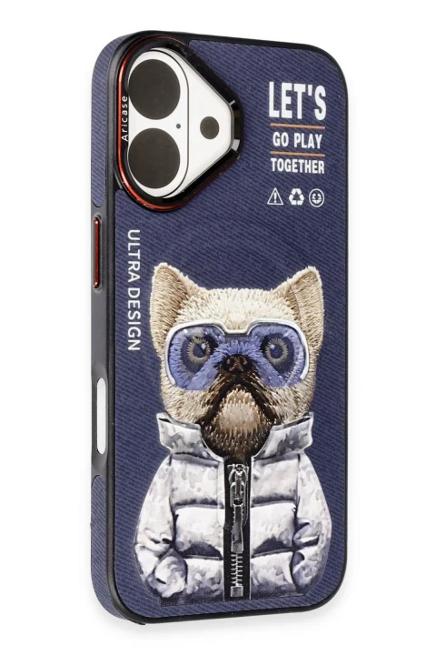 Joko Apple iPhone 16 Fun Magsafe Kapak - Lacivert-2