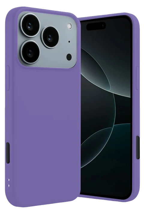 uryport Apple iPhone 18 Pro Max First Silikon - Lila