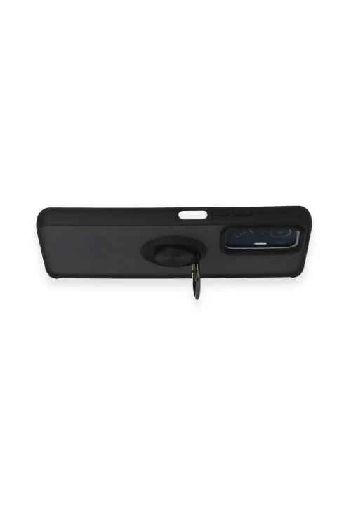 uryport Xiaomi Mi 11T Pro Kılıf Montreal Yüzüklü Silikon Kapak - Lacivert