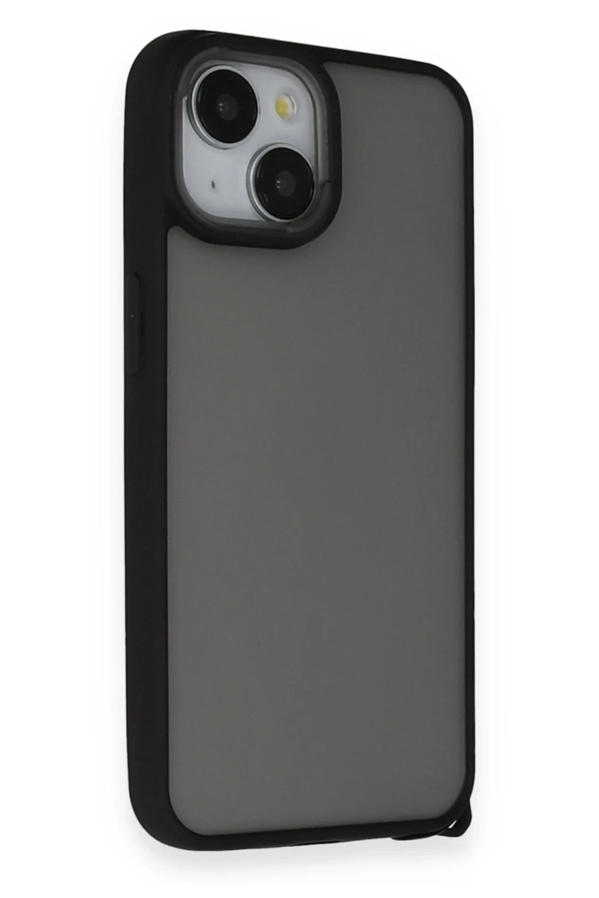 uryport Apple iPhone 14 Kılıf Elegant Kapak - Siyah