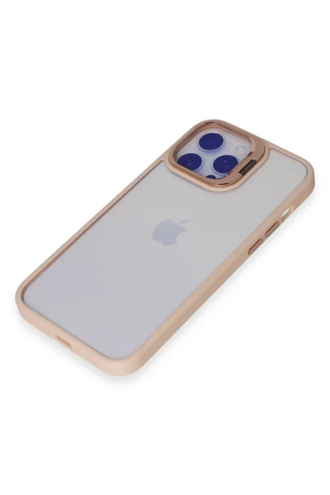Joko Apple iPhone 15 Pro Max Kılıf Roblox Lens Standlı Kapak - Pudra