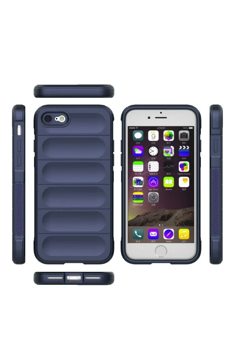 uryport Apple iPhone 7 Kılıf Optimum Silikon - Lacivert