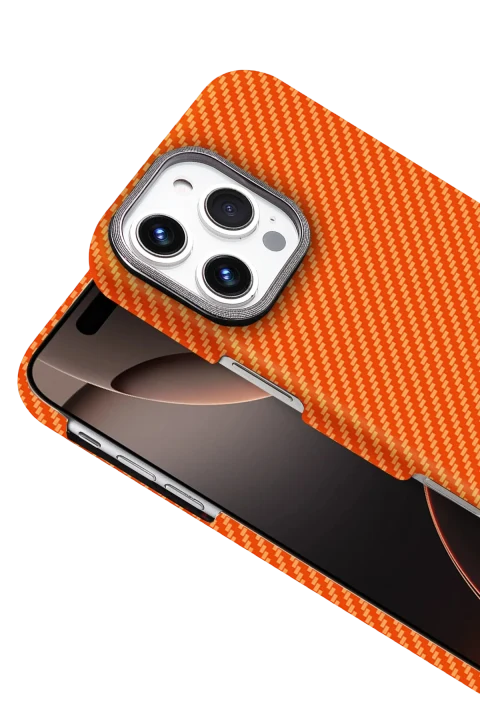 uryport Apple iPhone 16 Pro Max Vega Magsafe Kapak - Sarı