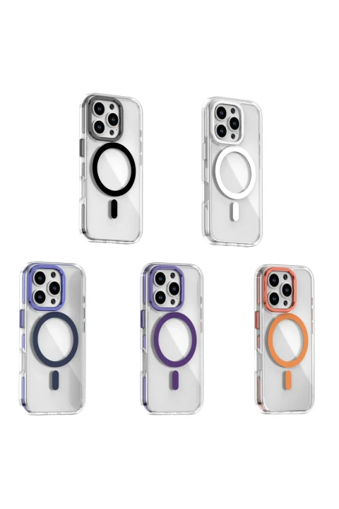 Joko Apple iPhone 16 Pro Bella Magsafe Kapak - Derin Mor