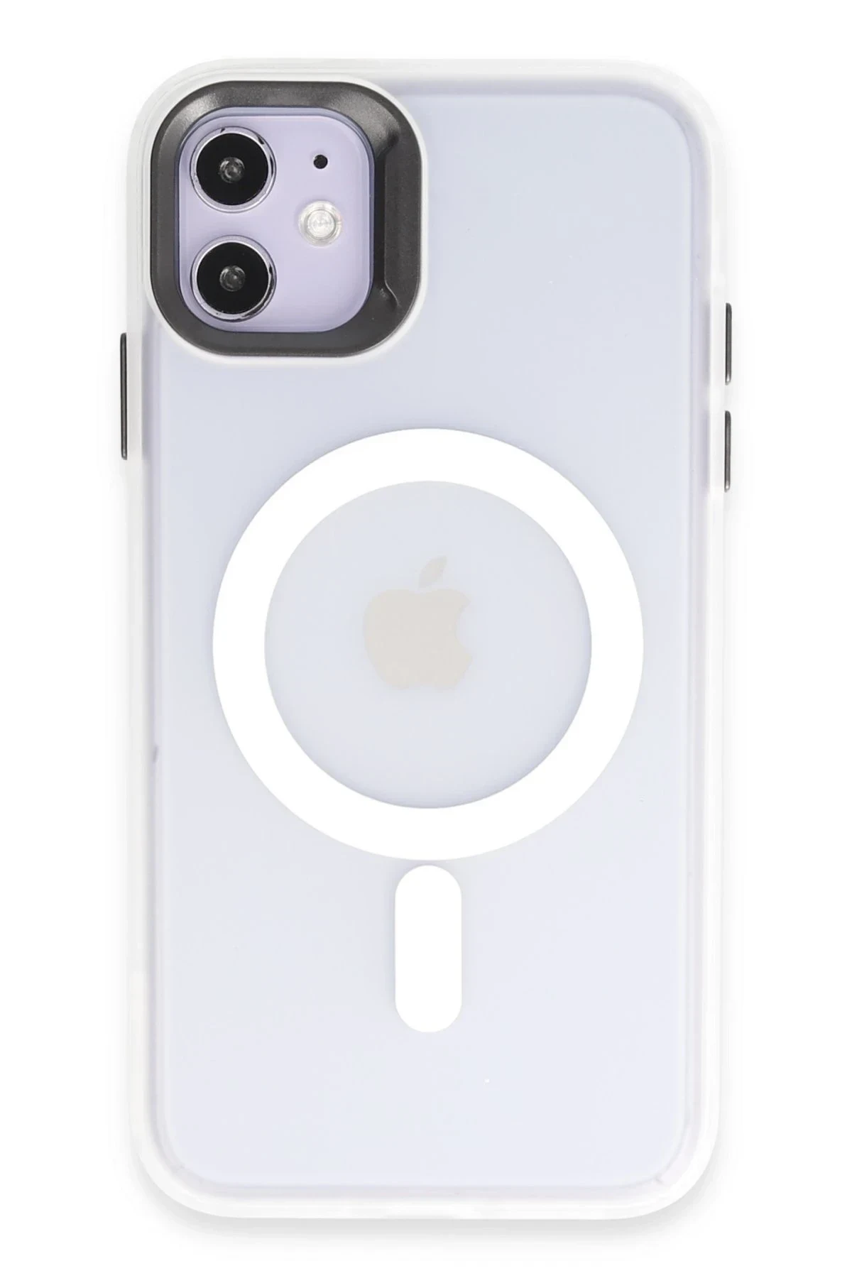 Joko Apple iPhone 11 Kılıf Mateks Magsafe Kapak - Beyaz