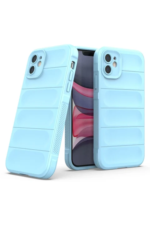 uryport Apple iPhone 11 Kılıf Optimum Silikon - Sky Blue