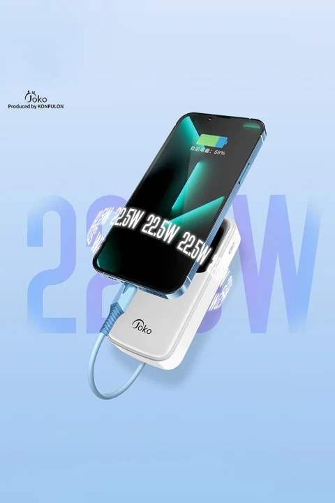 Konfulon J12 Powerbank 20.000 mAh - Siyah