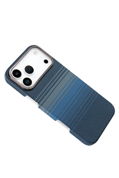 uryport Apple iPhone 17 Pro Vega Magsafe Kapak - Mavi