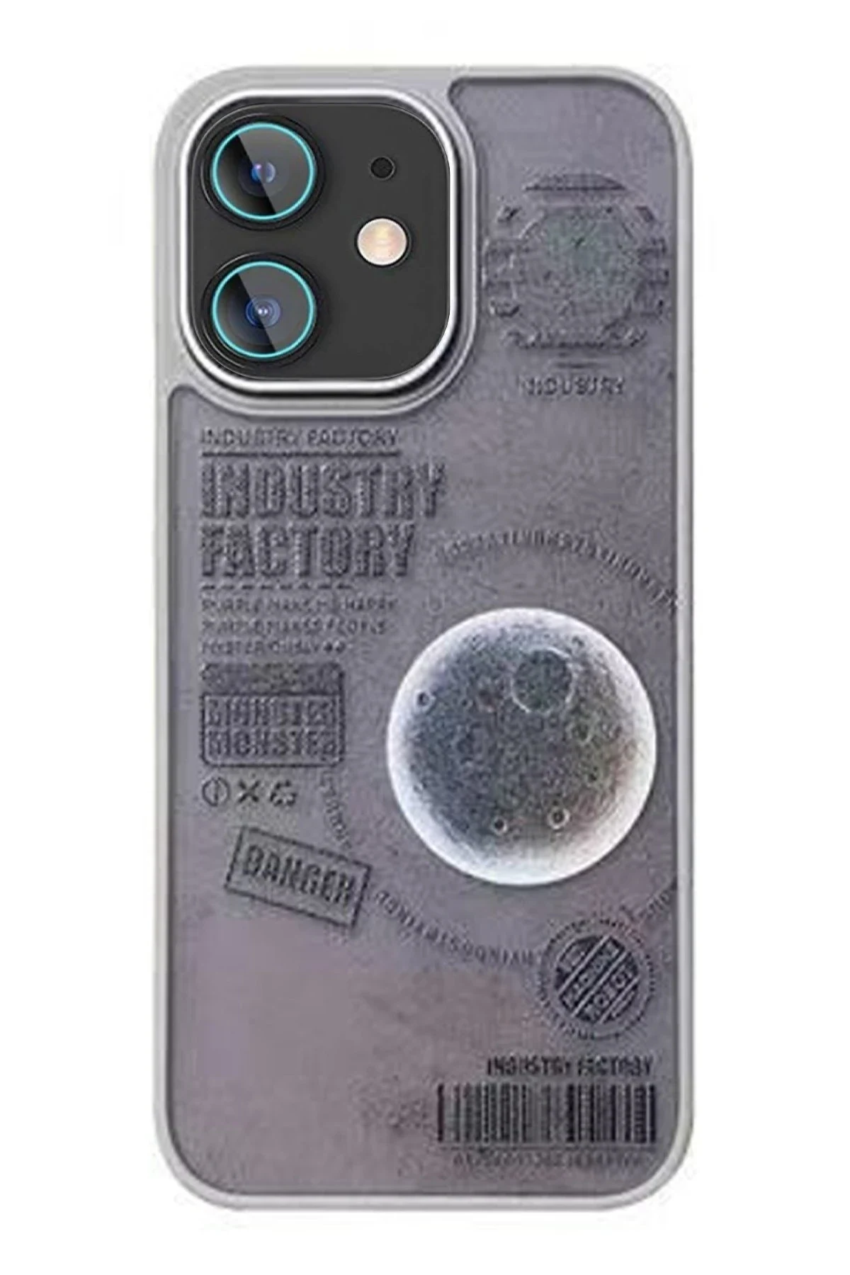 Movenchy Apple iPhone 11 Terra Desenli Kapak - Siyah - 2