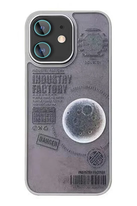 Movenchy Apple iPhone 11 Terra Desenli Kapak - Siyah - 2
