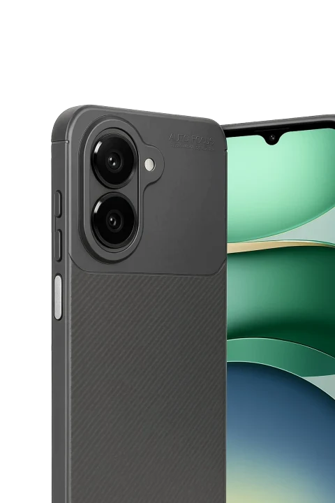 uryport Xiaomi Redmi A5 4G Auto Focus Karbon Kapak - Gri