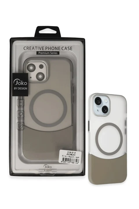 Joko Apple iPhone 14 PC Suit Magsafe Kapak - Titan Gri
